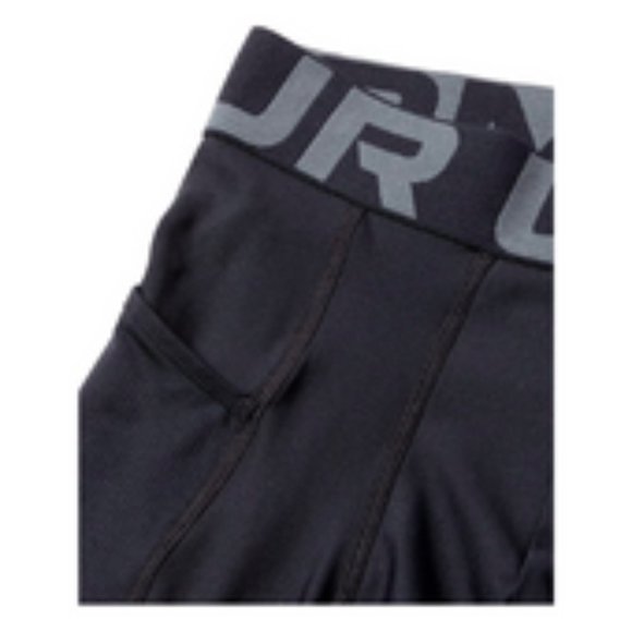 Under Armour Men's HeatGear 3/4 Compression Pants - NWT Mens 3XLT in Black - Picture 3 of 5